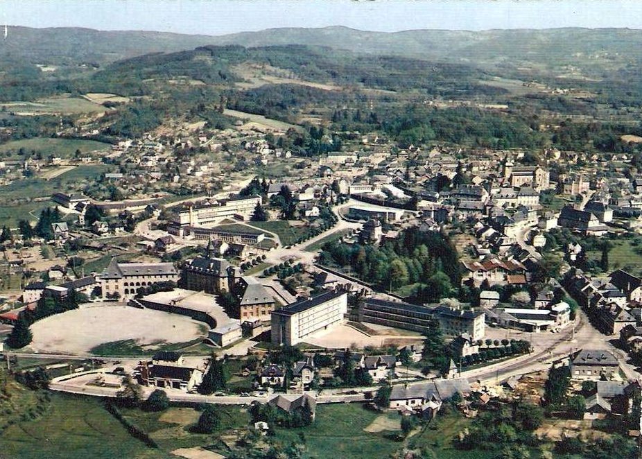 Egletons vue aérienne